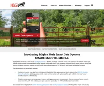 Mightymule.com(Mighty Mule Do It Yourself Automatic Gate Openers) Screenshot