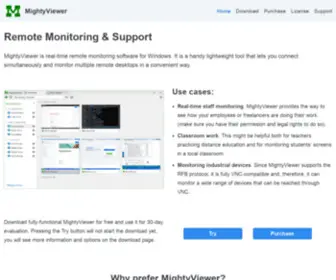 Mightyviewer.com(Remote Monitoring & Support) Screenshot
