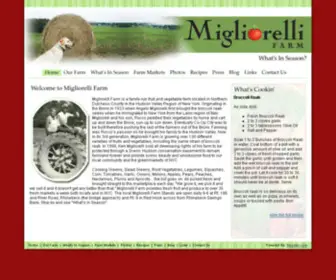 Migliorelli.com(Migliorelli Farm) Screenshot