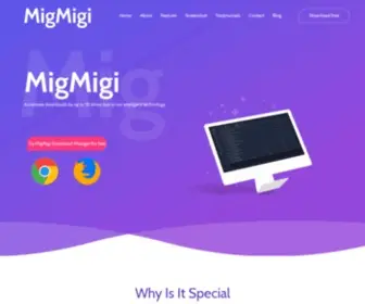 Migmigi.com(HTTP Server Test Page) Screenshot