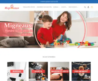 Migneaux.fr(Vous offert des outils de vie à bonne qualité) Screenshot