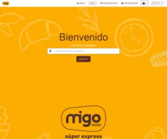 Migofoodz.com(Migo Foodz) Screenshot