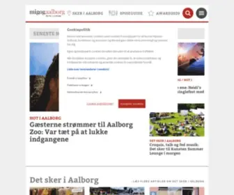 Migogaalborg.dk(Restauranter og events i Aalborg) Screenshot