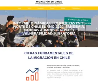 Migracionenchile.cl(Migración en Chile) Screenshot