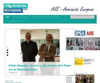 Migraciones.info(Migraciones Europeas) Screenshot