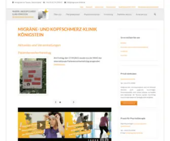 Migraene-Klinik.de(Migräne) Screenshot