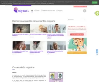 Migraine.fr(Mécanismes) Screenshot