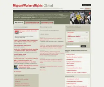 Migrantworkersrights.net(Online Database) Screenshot