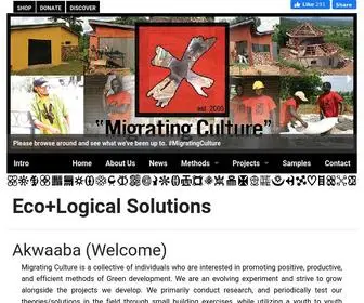 Migratingculture.com(Migrating Culture) Screenshot