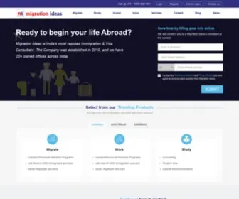 Migrationideas.com(Australian Immigration Consultants) Screenshot