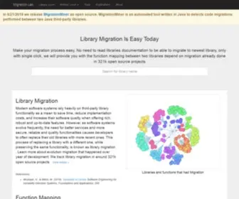 Migrationlab.net(Migration Lab) Screenshot