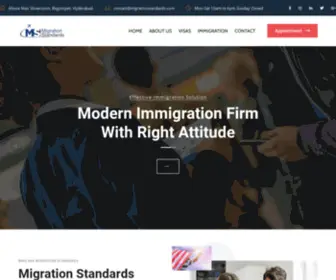 Migrationstandards.com(Migration Standards) Screenshot