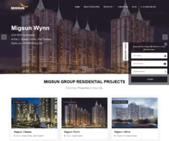 Migsun-Group.com(Migsun Group) Screenshot