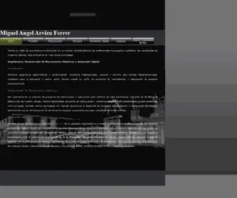 Miguelarvizuferrer.com(Arquitectura) Screenshot