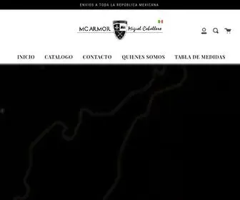 Miguelcaballero.com.mx(La mejor ropa de protección balística) Screenshot