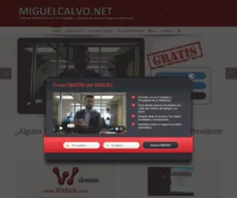 Miguelcalvo.net(Blog oficial de Miguel Calvo) Screenshot