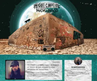 Miguelcampello.es(Miguel Campello) Screenshot