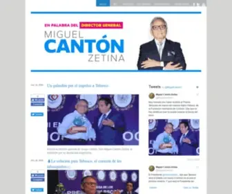 Miguelcantonzetina.com(Miguel) Screenshot