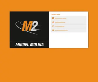 Miguelmolina.net(Miguel Molina) Screenshot