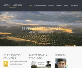 Miguelpasquau.es(Miguel Pasquau) Screenshot