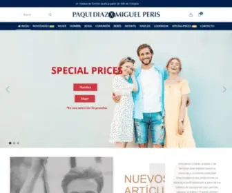 Miguelperis.com(Moda Hombre/Mujer en Córdoba) Screenshot