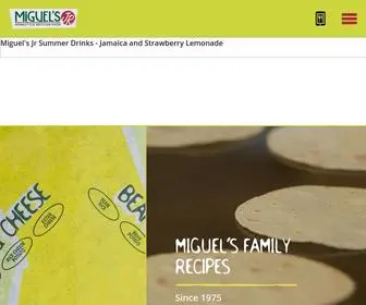 Miguelsjr.com(Miguel’s Jr) Screenshot