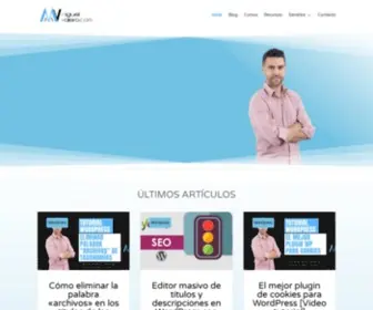 Miguelvalero.com(WordPress y Marketing Online) Screenshot