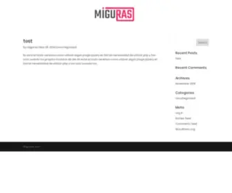 Miguras.com(Wordpress Development) Screenshot