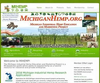 Mihemp.org(Michigan Hemp) Screenshot