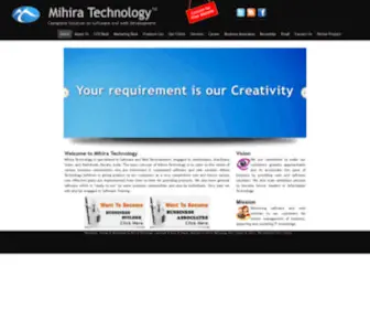 Mihiratechnology.com(Mihira Technology) Screenshot