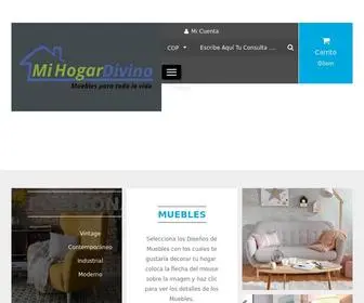 Mihogardivino.com(Muebles a la medida) Screenshot