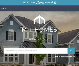 Mihomestampa.com(M/I Homes) Screenshot