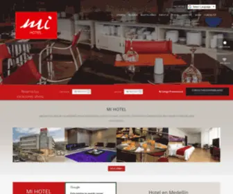 Mihotel.com.co(Mi Hotel Medellin) Screenshot