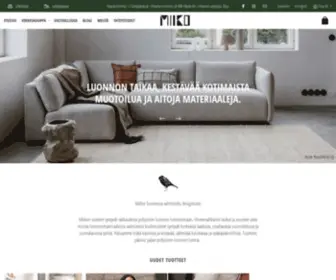 Miiko.fi(Miikon tuotteiden verkkokauppa) Screenshot
