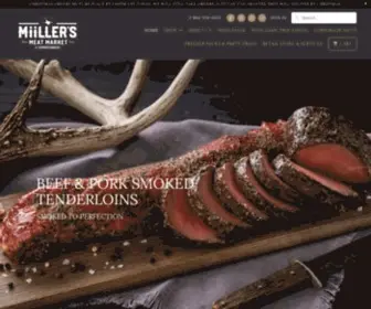 Miillerssmokehouse.com(Miiller's Meat Market & Smokehouse) Screenshot