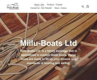 Miiluboats.com(Miilu-Boats) Screenshot