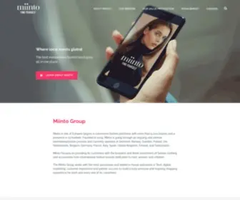 Miinto-Group.com(Miinto) Screenshot