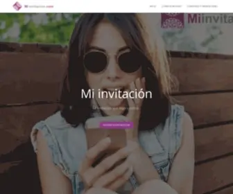 Miinvitacion.com(Mi invitación) Screenshot