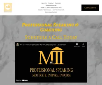 Miiprofessionalspeaking.com(Professional Speaking) Screenshot