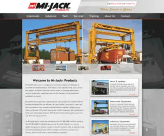 Mijackproducts.com(Mi-Jack Products) Screenshot