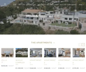 Mijas-Residence.com(Mijas Residence) Screenshot