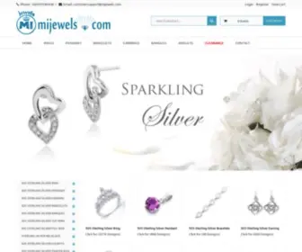 Mijewels.com(925 Silver jewelry ring) Screenshot