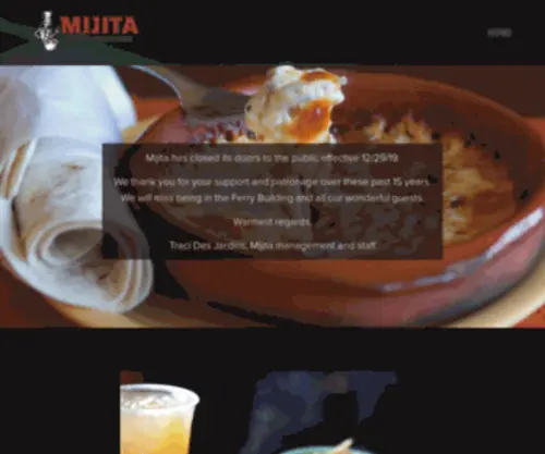 Mijitasf.com(Mijita COCINA MEXICANA) Screenshot