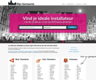 Mijn-Gemeente.be(Vind een vakman in uw gemeente) Screenshot