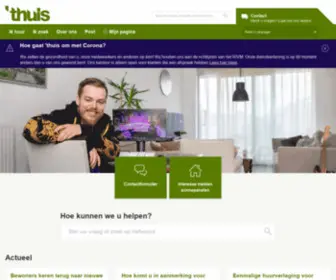 Mijn-Thuis.nl(Woonstichting 'thuis) Screenshot