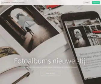 MijNalbum.nl(Gratis online fotoalbum maken) Screenshot