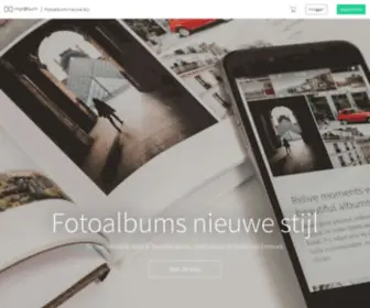 MijNalbums.nl(Gratis online fotoalbum maken) Screenshot
