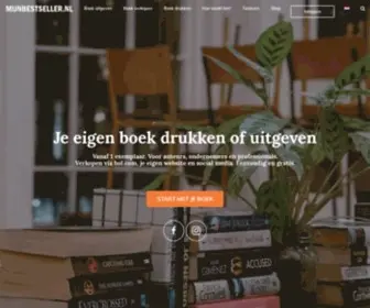 MijNbestseller.nl(Je boek uitgeven) Screenshot