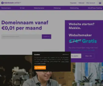 MijNdomeinwebwinkel.nl(Start nu gratis) Screenshot