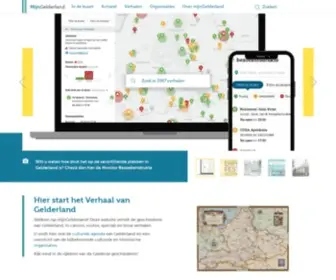 MijNgelderland.nl(Geschiedenis Gelderland) Screenshot